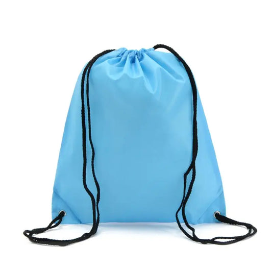 Portable Oxford Sports Bag 210D Nylon Drawstring Bags Belt Riding Backpack Gym Drawstring Shoes Bag Clothes Backpacks Wholesale