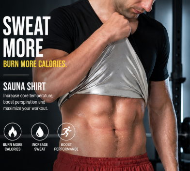 ThermaFlex™ – Men's Premium Sauna Compression Shirt for Gym, Running & Training