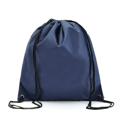 Portable Oxford Sports Bag 210D Nylon Drawstring Bags Belt Riding Backpack Gym Drawstring Shoes Bag Clothes Backpacks Wholesale